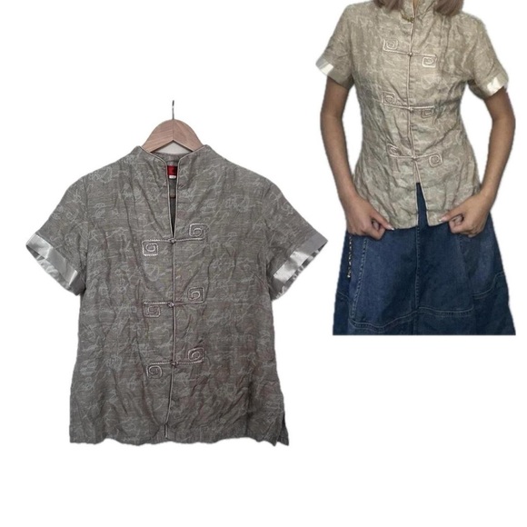 Authentic women’s qipao/cheongsam blouse top - Picture 3 of 7